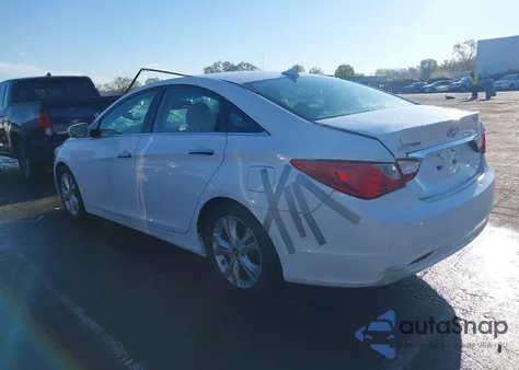 2011 Hyundai Sonata Limited from USA, damaged, VIN 5NPEC4ACXBH117572